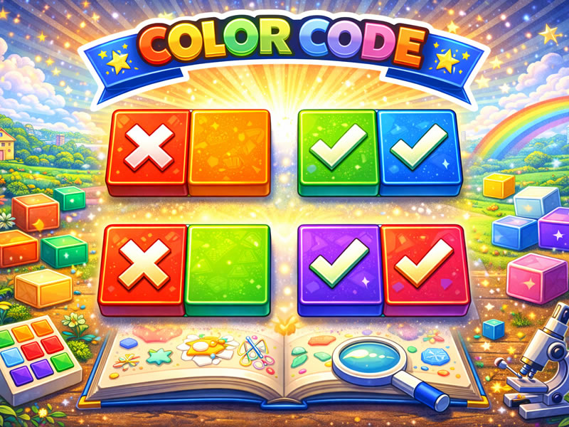 Color Code - gioco didattico della categoria Logica, attenzione e memoria