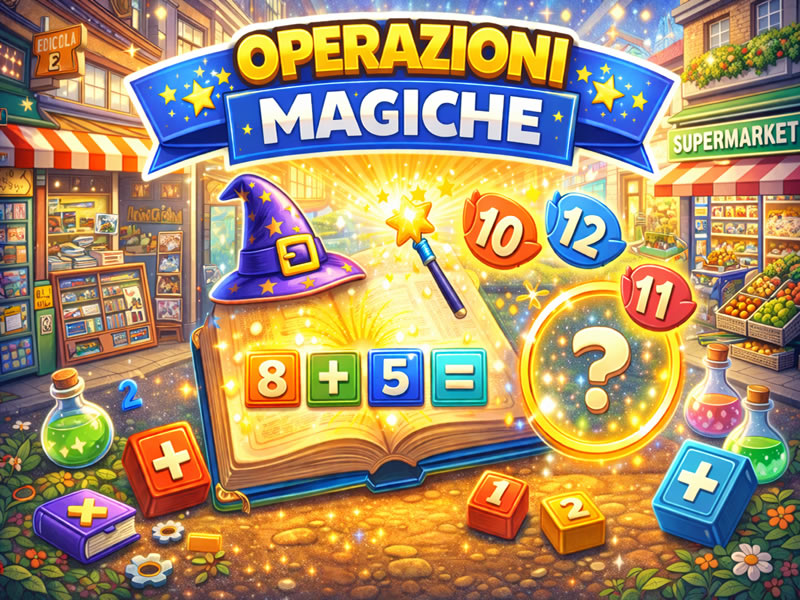 Operazioni magiche - gioco didattico della categoria Matematica e calcolo