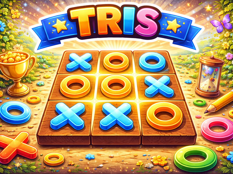 Tris - gioco didattico della categoria Logica, attenzione e memoria